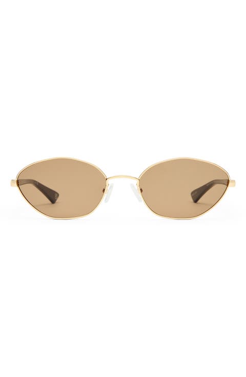 Le Bebe 58mm Oval Sunglasse