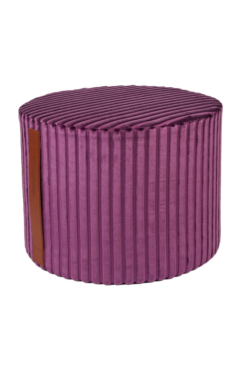 Missoni Home Coomba Cylinder Pouf 40x30, Main, color, Purple