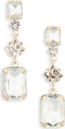 CRISTABELLE Sparkly Linear Drop Earrings