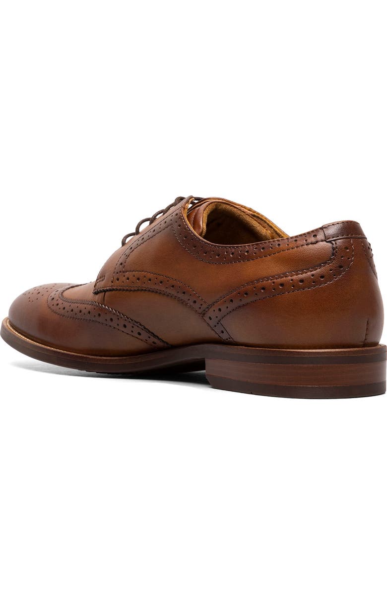 Florsheim Ruvo Wingtip Derby, Alternate, color, Cognac