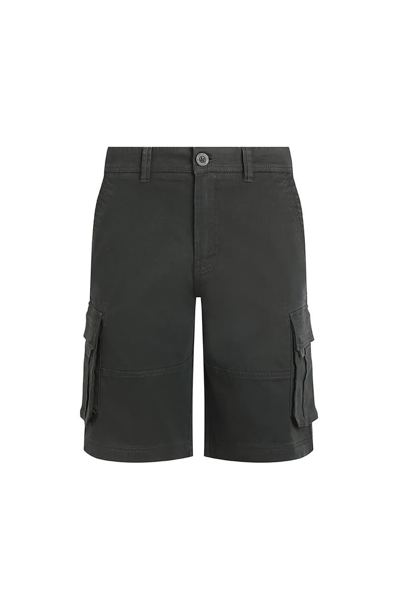 Weird Fish Rigney Cargo Shorts, Alternate, color, Washed Black