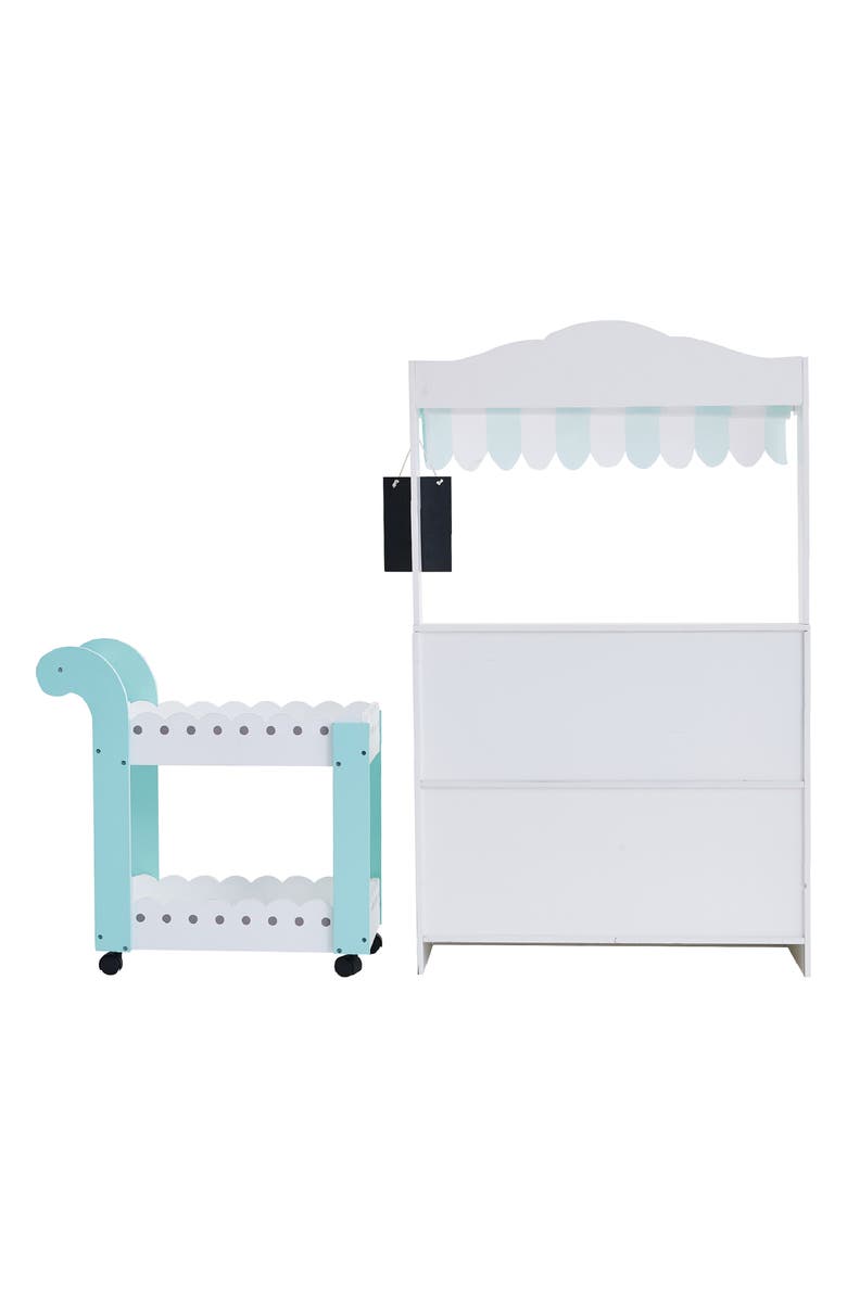 Teamson Kids My Dream Bakery Playset, Alternate, color, White / Petrol