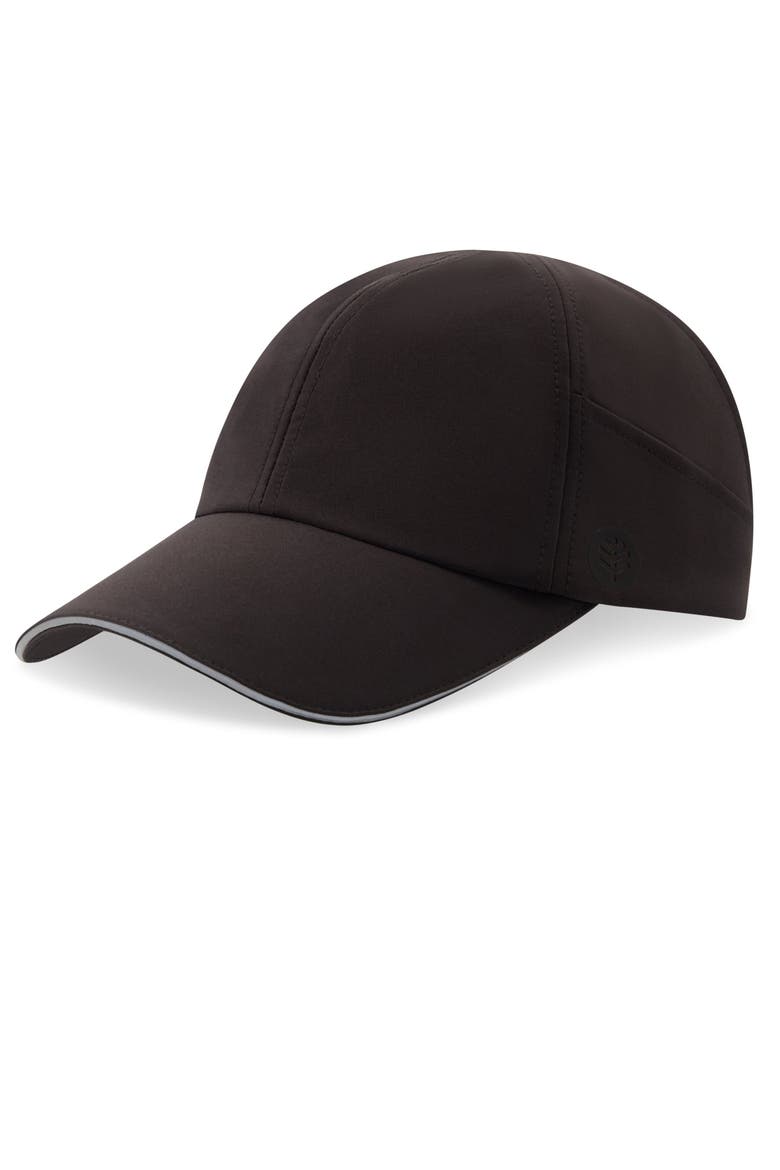 Women's Racket Padel Ponytail Cap, UPF 50+ Sun Protection, Alternate, color, Black