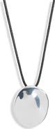 ARGENTO VIVO Waverly Oval Pendant Cord Necklace