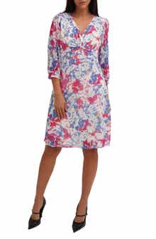 SUNNY LEIGH Mesh Twist Front Dress