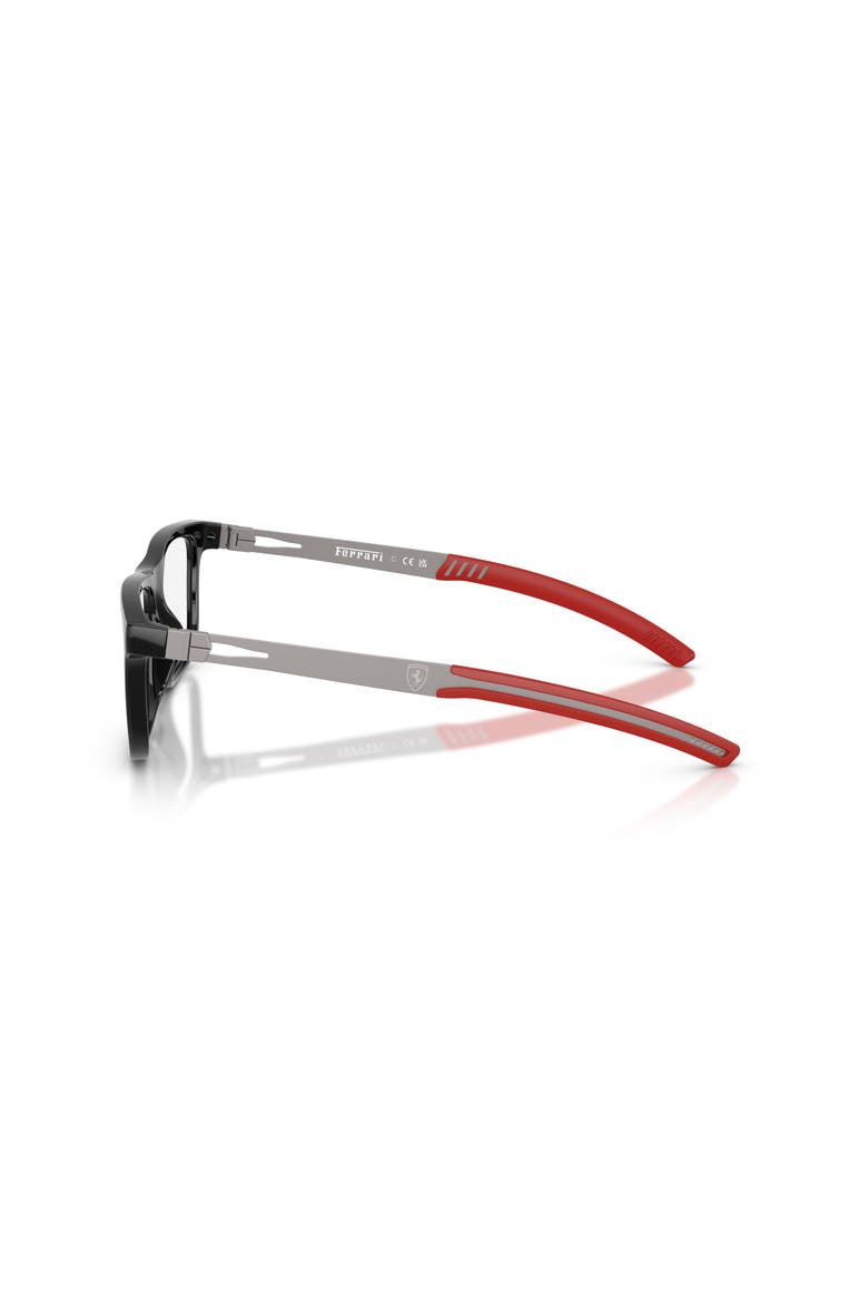 57mm Rectangle optical glasses, Alternate, color, Black