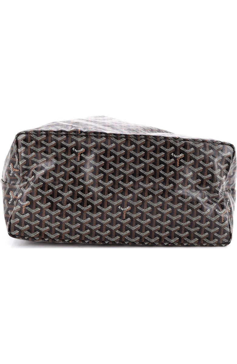 Pre-Owned Goyard Saint Louis Tote Coated Canvas GM, Alternate, color, Black