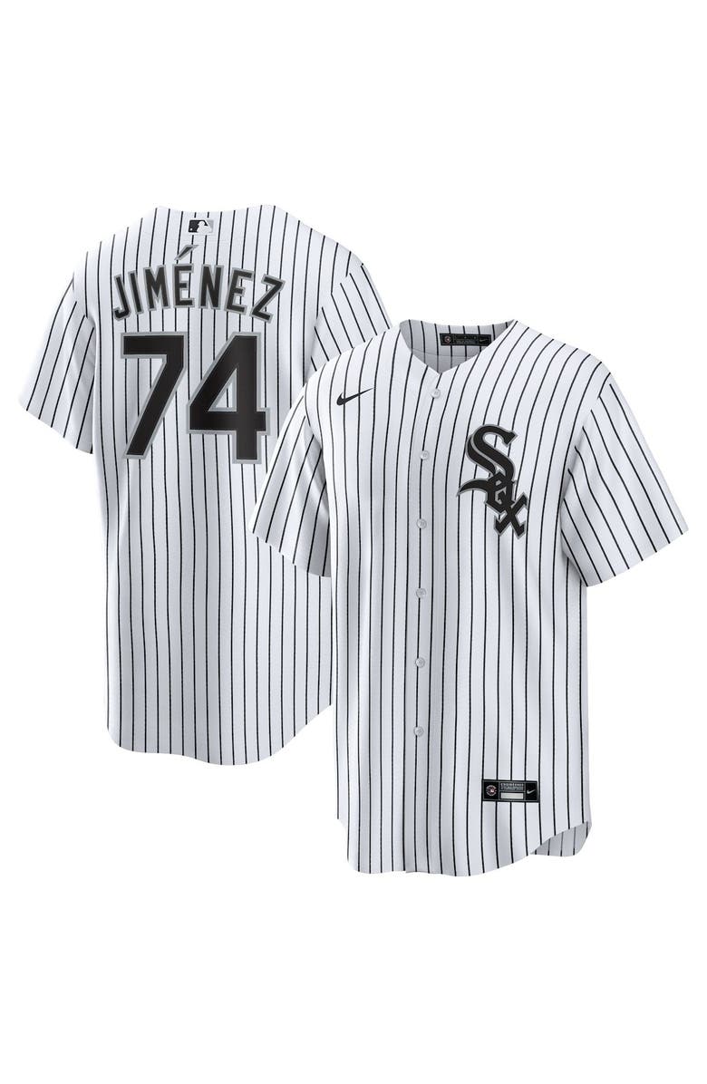 Nike Men's Nike Eloy Jimenez White Chicago White Sox Home Replica Player Name Jersey, Main, color, 