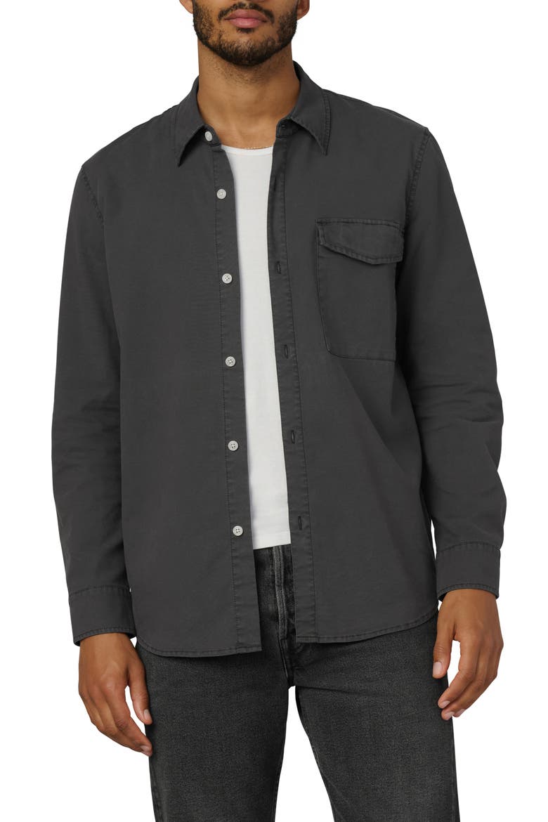 The Reynolds Workwear Button-Up Shirt, Main, color, BLACK OYSTER