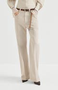 Brunello Cucinelli Dyed denim contemporary loose trousers
