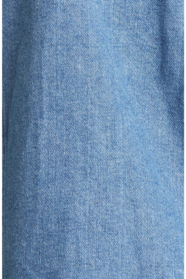 Indie Puff Sleeve Denim Trucker Jacket, Alternate, color, SORRENTO WASH