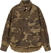 AllSaints Hettie Camo Shacket
