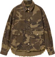 AllSaints Hettie Camo Shacket