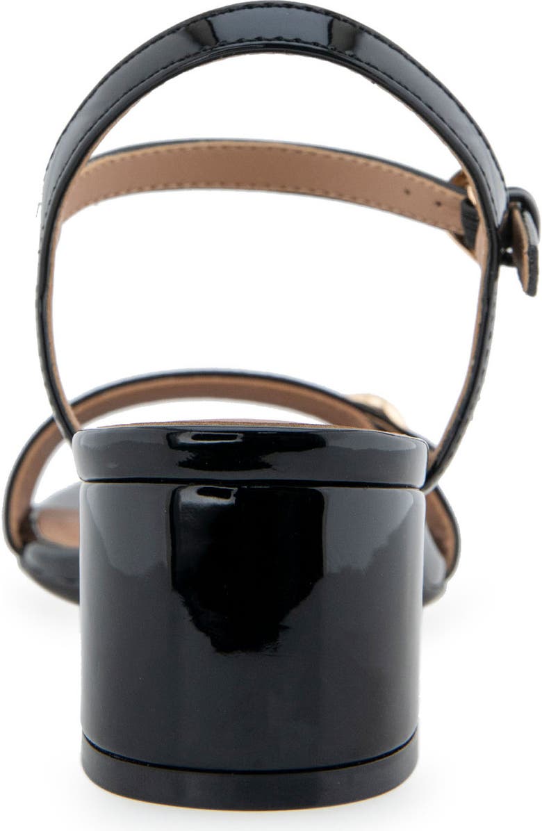 Aerosoles Cairo Block Heel Sandal - Multiple Widths Available, Alternate, color, Black Patent Faux Leather