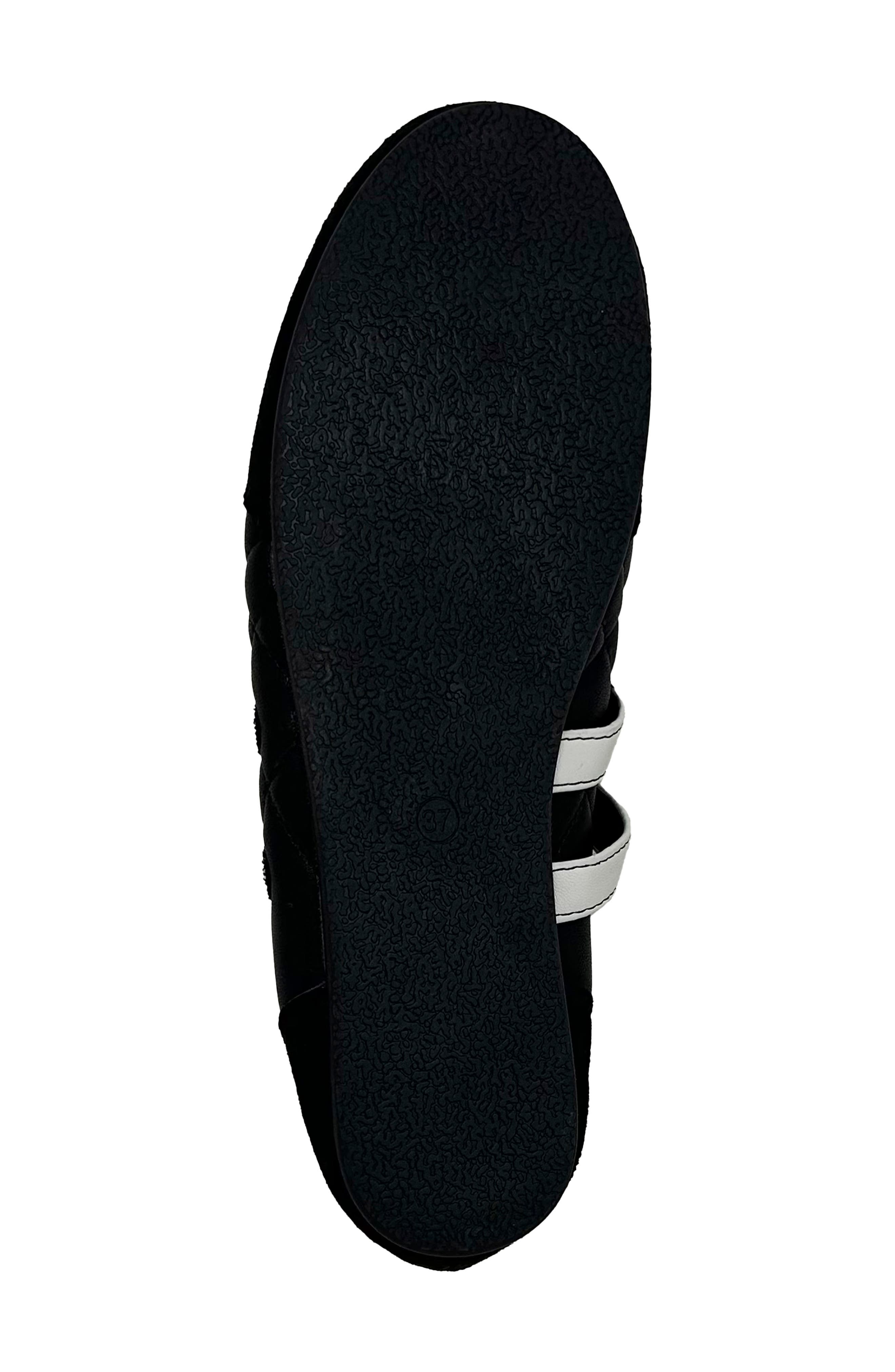 SHUSHOP Salome Flat, Alternate, color, Black