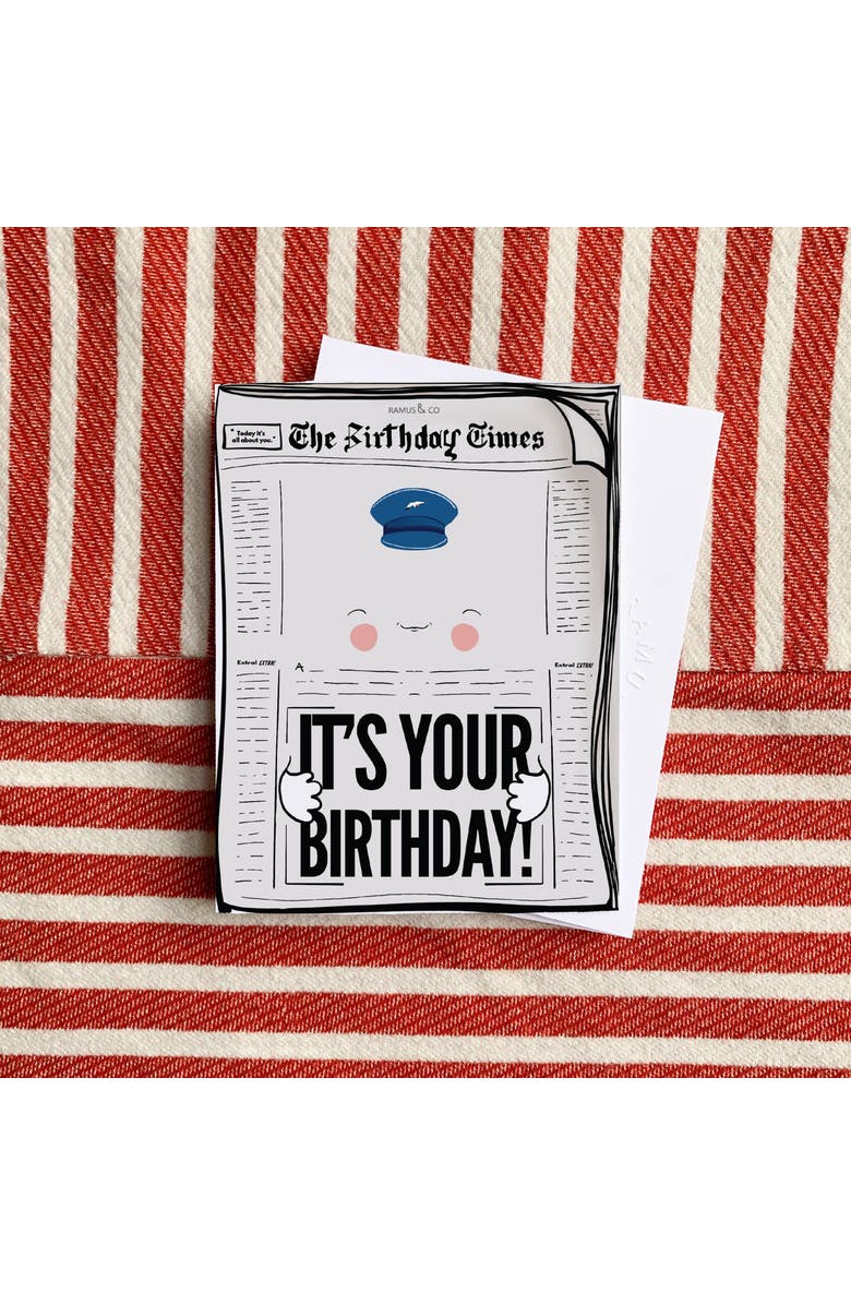 Ramus & Co Party Time Birthday Greeting Card Pack Assorted Set, Alternate, color, Multi-Pack