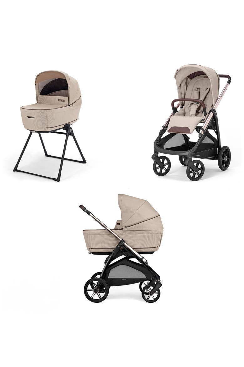 Aptica Stroller with Bassinet & Stand, Alternate, color, PASHMINA BEIGE