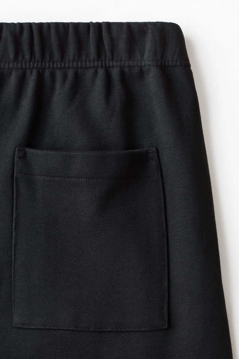 Relaxed-Fit Cotton Sweatpants, Alternate, color, Black