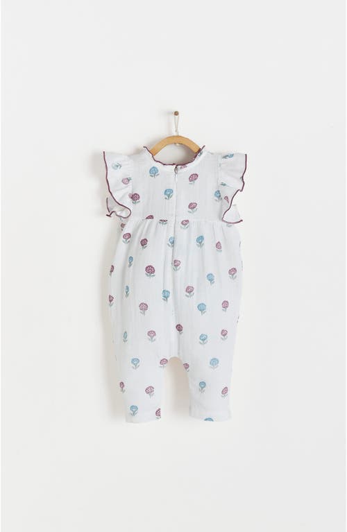 Babycottons Agra Overall In Off White