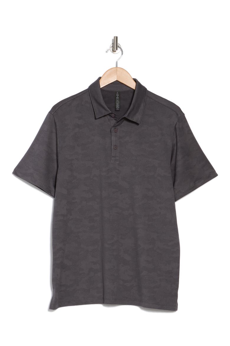 Camo Polo, Alternate, color, GREY FORGED