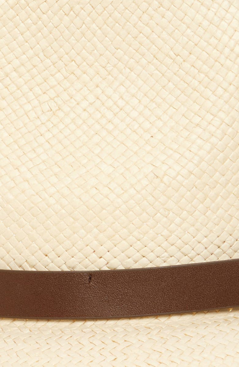 Faherty Packable Straw Rancher Hat, Alternate, color, Cream