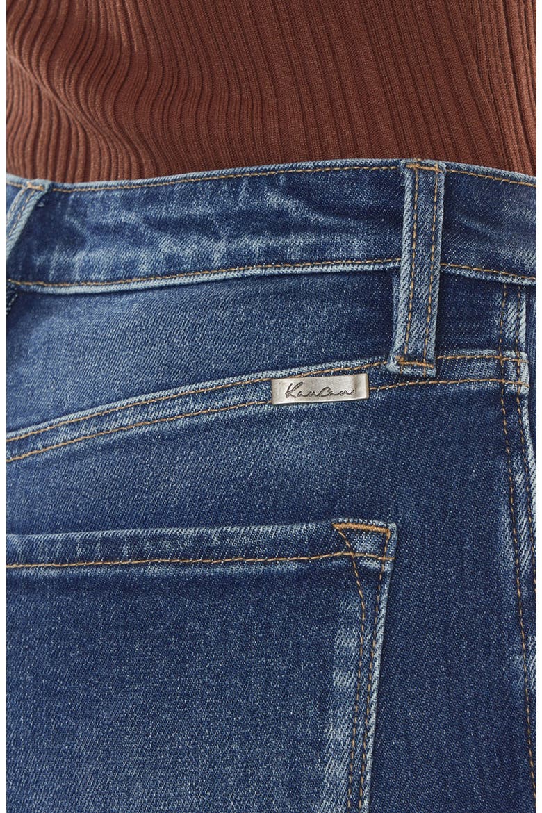 Dewey High Rise Bootcut Jeans, Alternate, color, Dark Wash