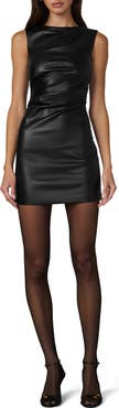 Joe's The Meg Faux Leather Minidress