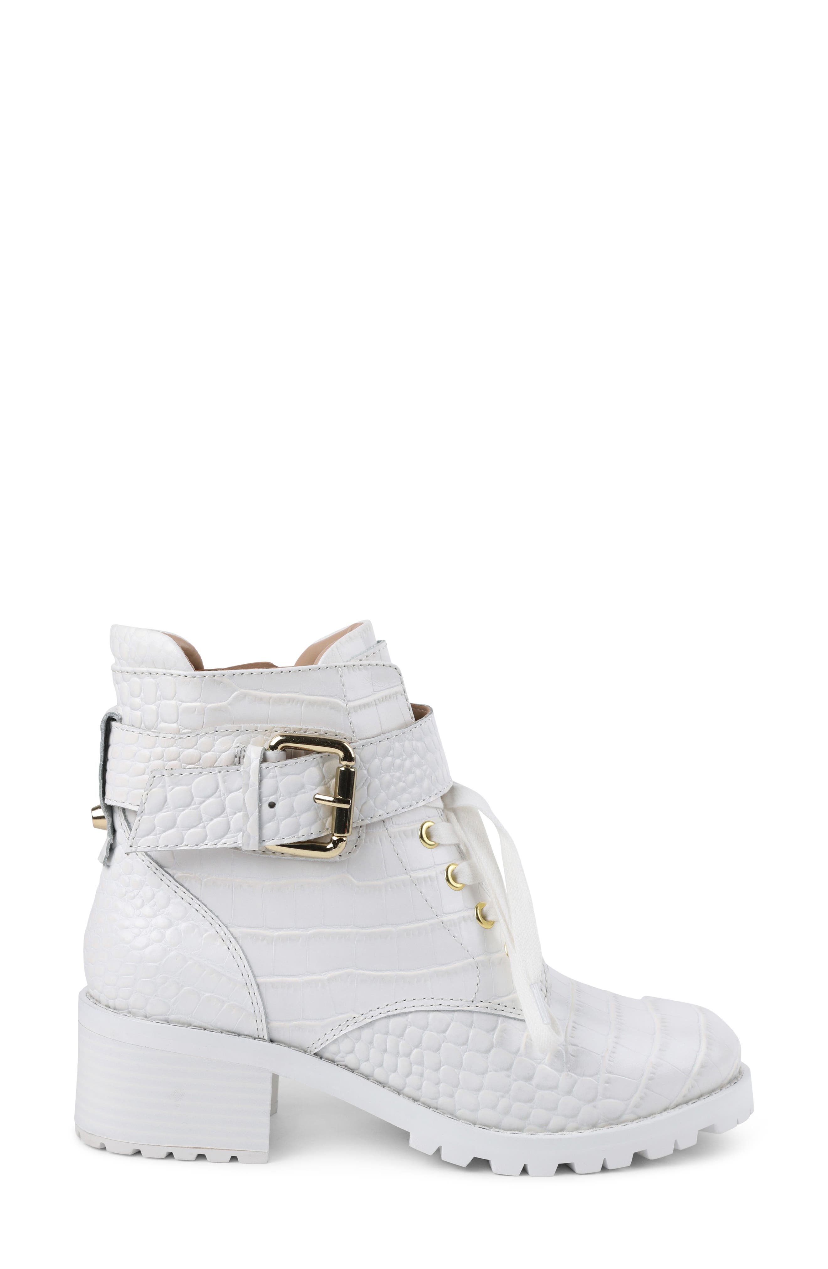 Nubi Combat Boot, Alternate, color, BRIGHT WHITE CROC PRINT