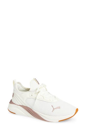 Puma Softride Ruby Luxe Femme Sneaker In White