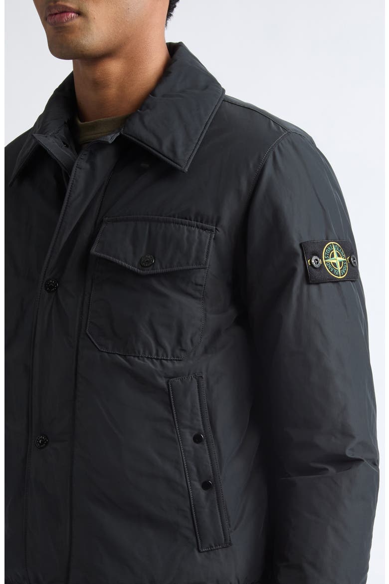 Water Repellent Down Jacket, Alternate, color, V0029 BLACK