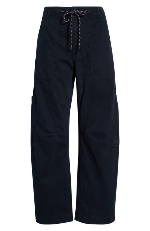 Sabrina High Waist Barrel Twill Utility Pants