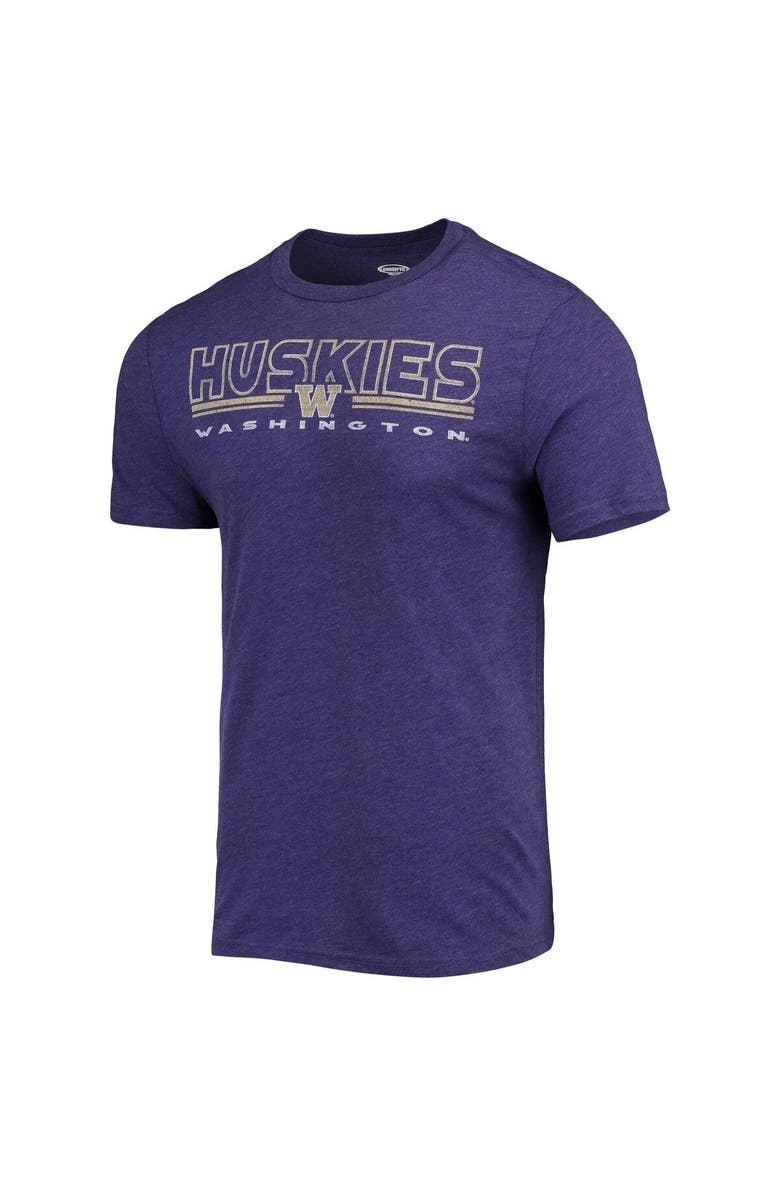 CONCEPTS SPORT Men's Concepts Sport Heathered Charcoal/Purple Washington Huskies Meter T-Shirt & Pants Sleep Set, Alternate, color, 
