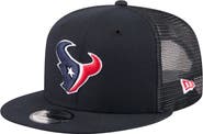 New Era Men's New Era Navy Houston Texans Core Team 9FIFTY Trucker Snapback Hat