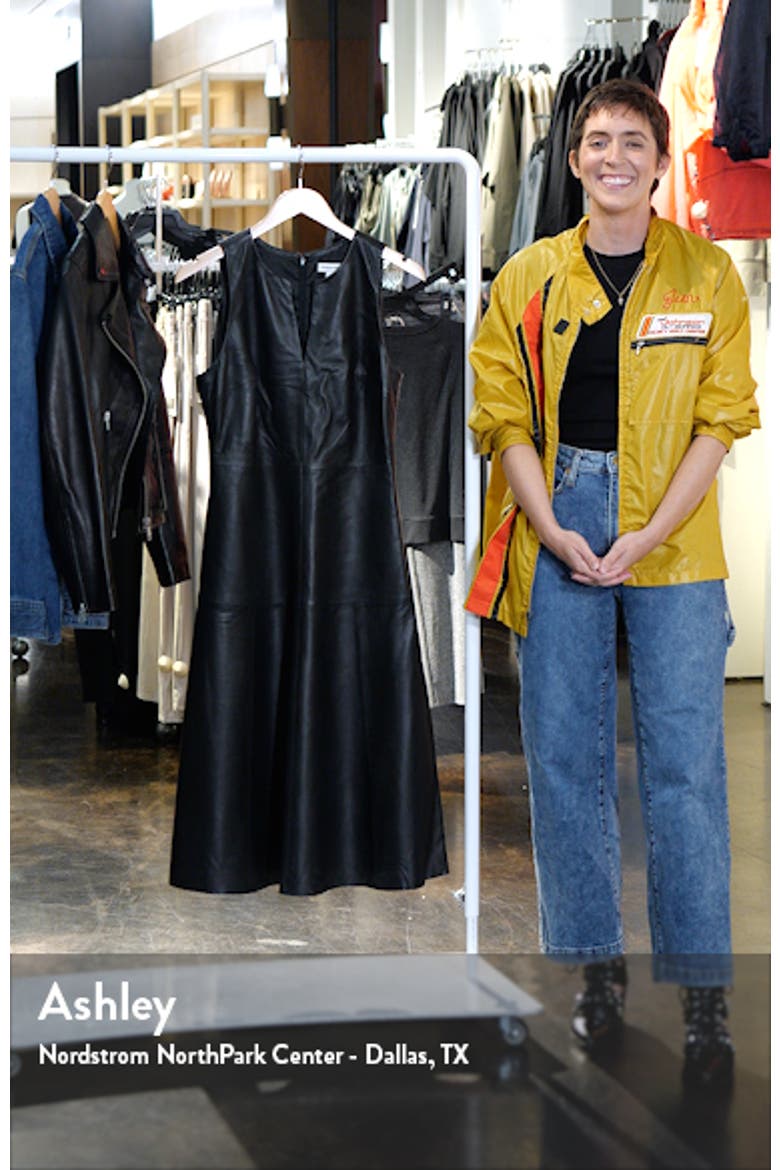A-Line Leather Dress video