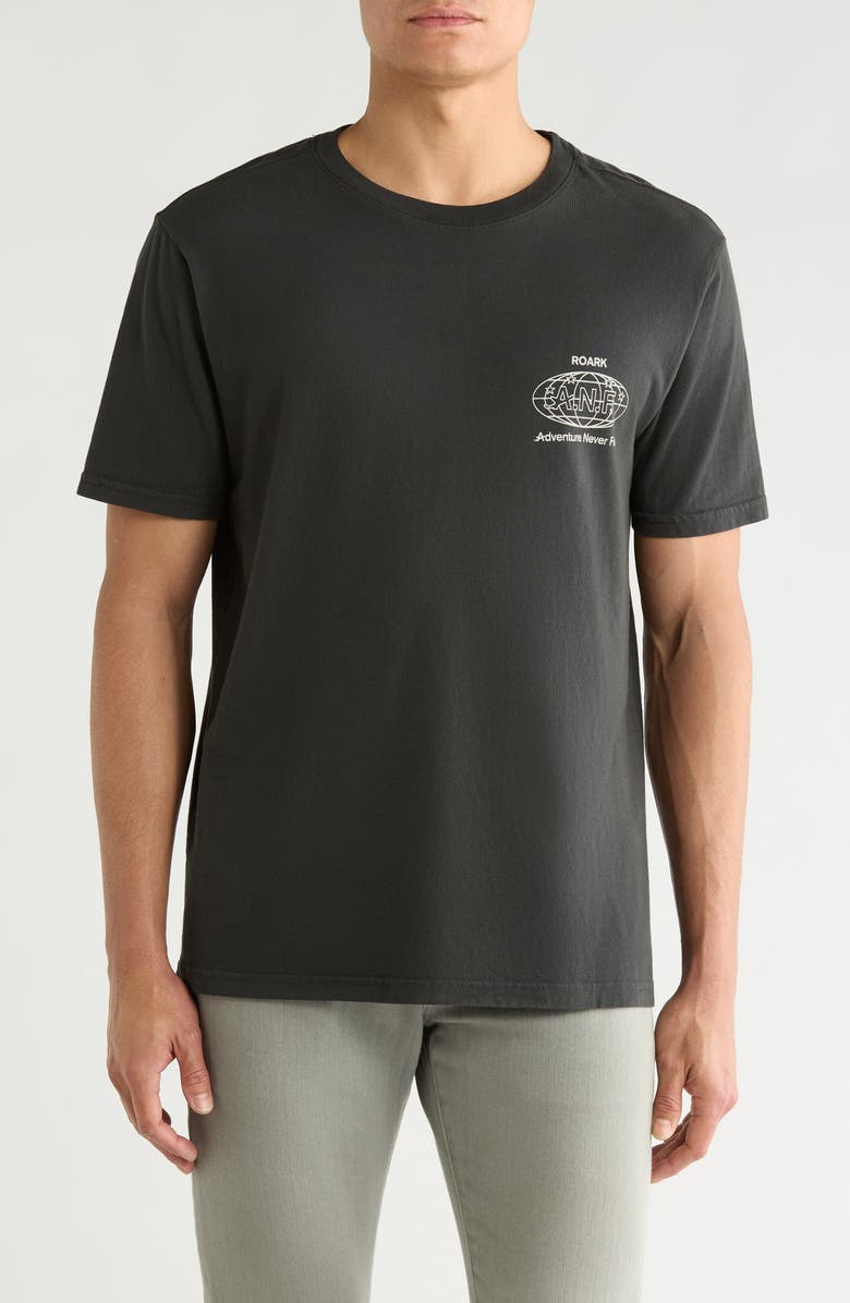 Roark ANF Graphic T-Shirt, Main, color, Black
