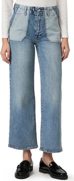 PAIGE Sasha High Waist Wide Leg Jeans