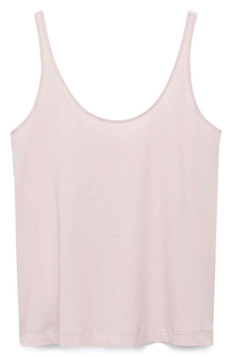 MANGO Cotton Lounge Camisole, Alternate, color, Pink