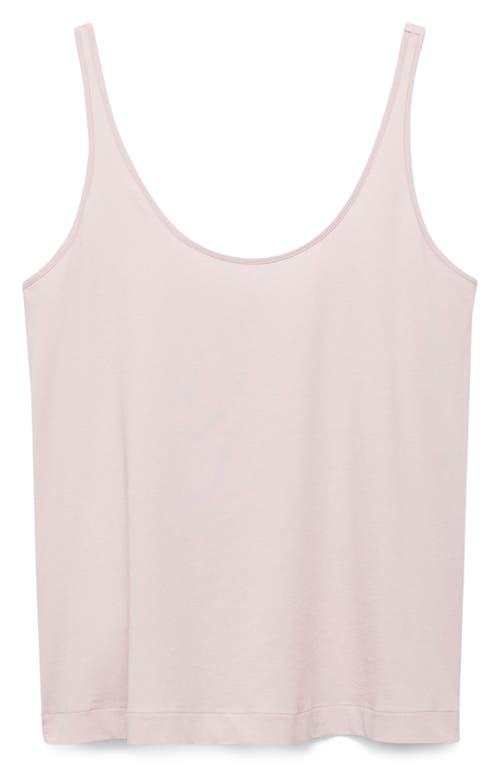 Mango Cotton Lounge Camisole In Pink