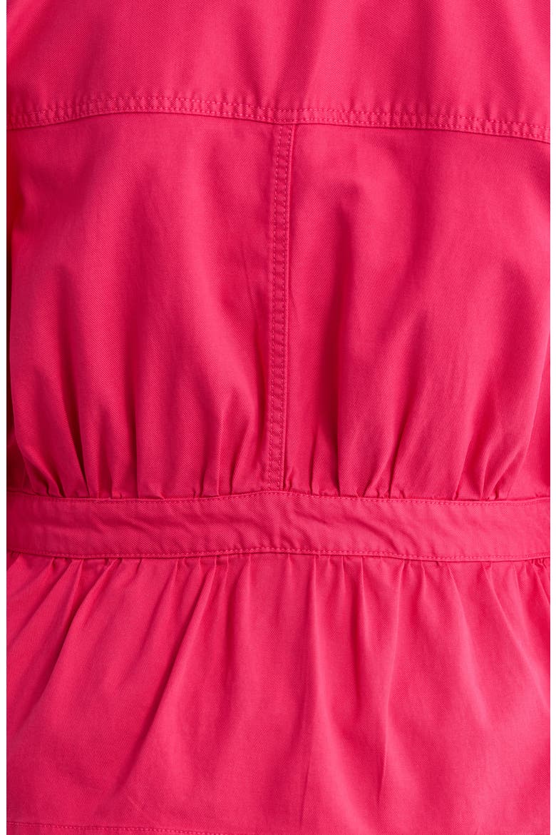 Relaxed Cinched Shacket, Alternate, color, DIVA PINK