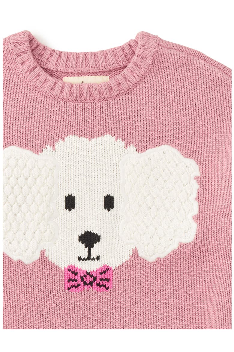 Fluffy Puppy Sweater, Alternate, color, Hydrangea