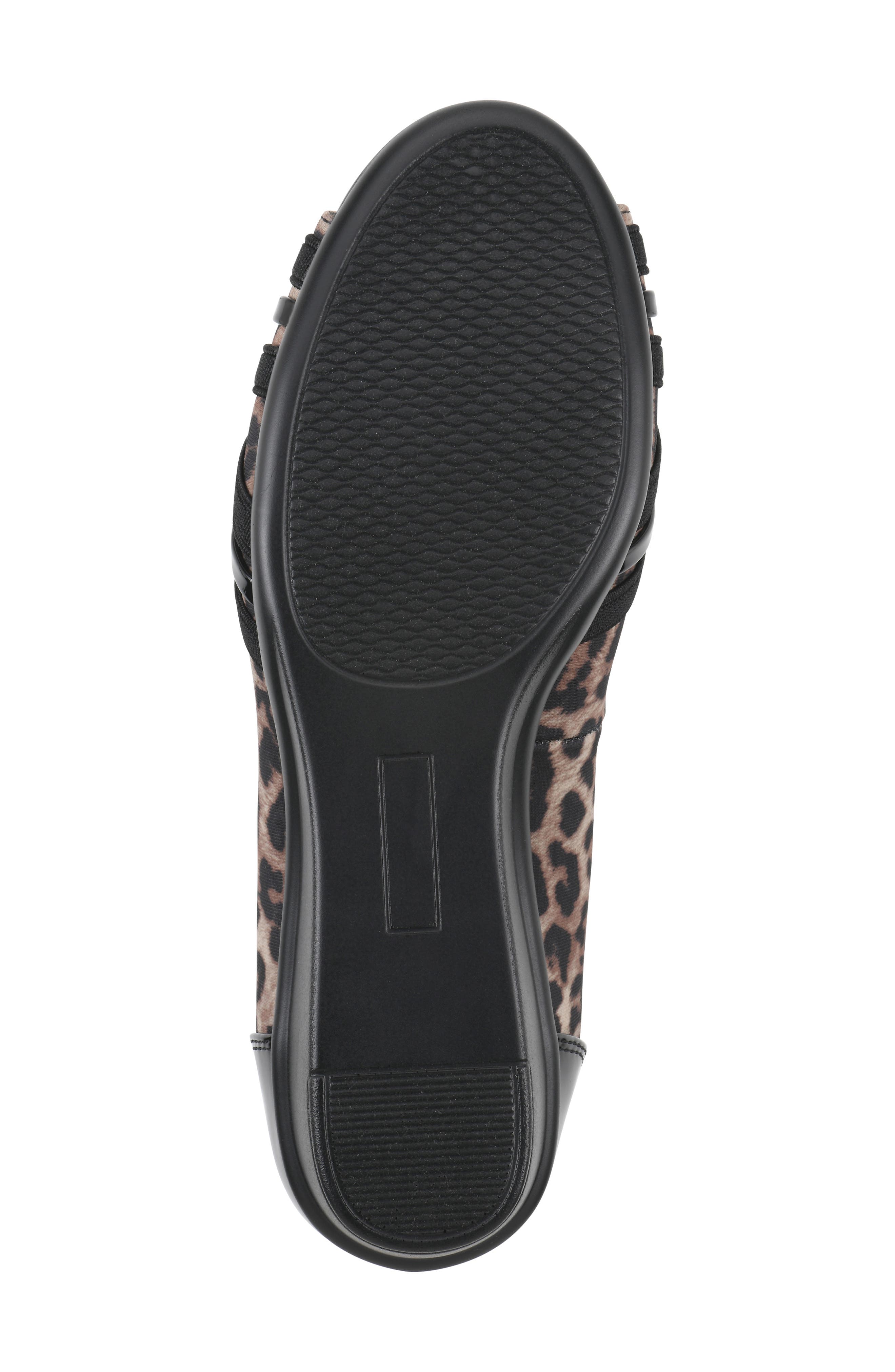 Boldest Wedge Peep Toe Pump, Alternate, color, TAN/ LEOPARD/ NYLON