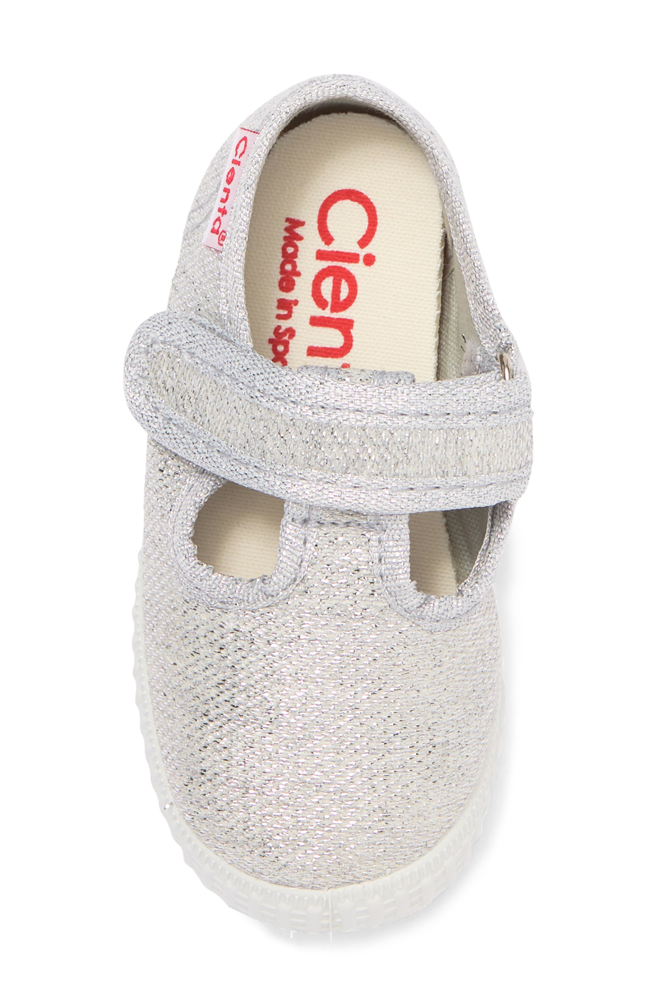 Cienta Kids' Sparkle Sneaker, Alternate, color, 