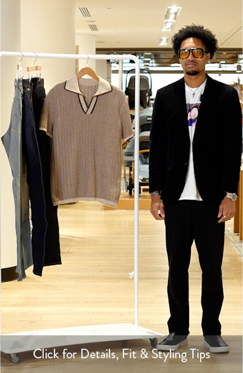 Marled Johnny Collar Polo, sales video thumbnail