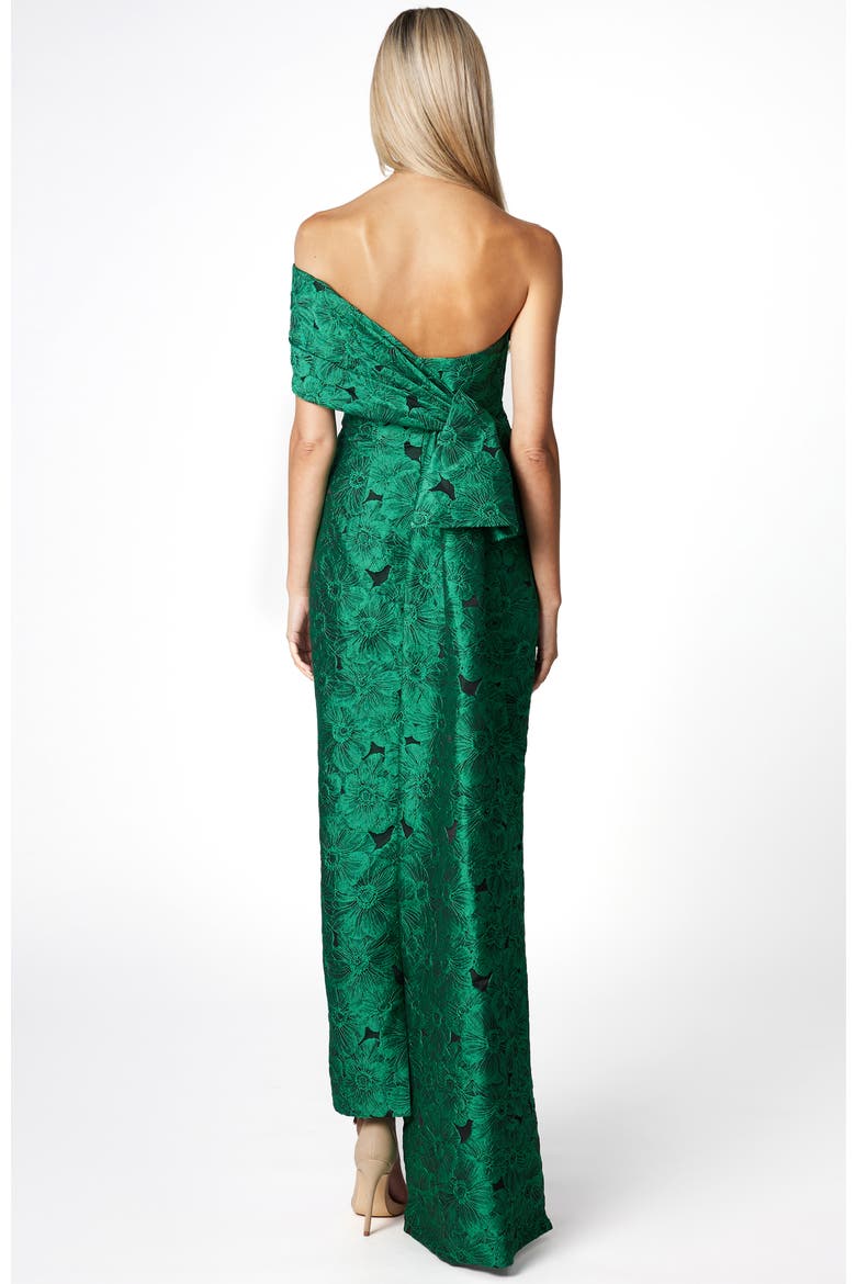 Amyilya Off Shoulder Maxi, Alternate, color, GREEN