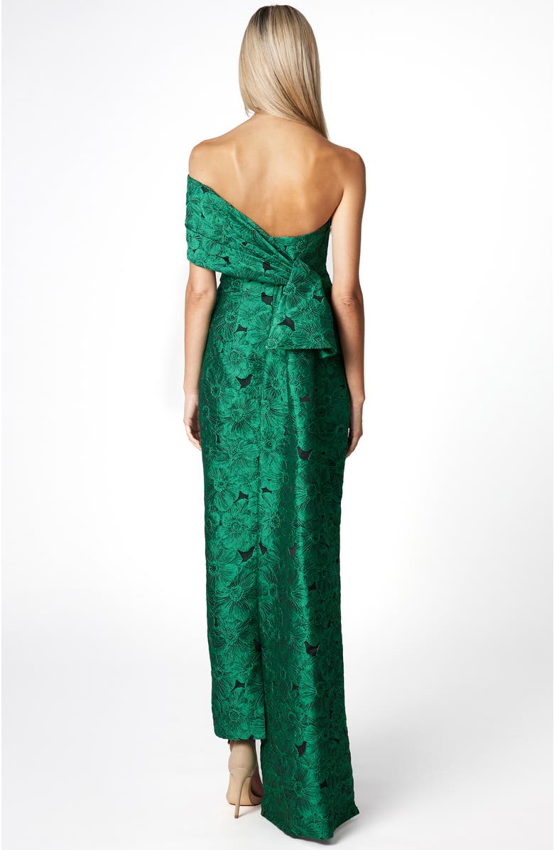 Bariano Amyilya Off Shoulder Maxi, Alternate, color, Green