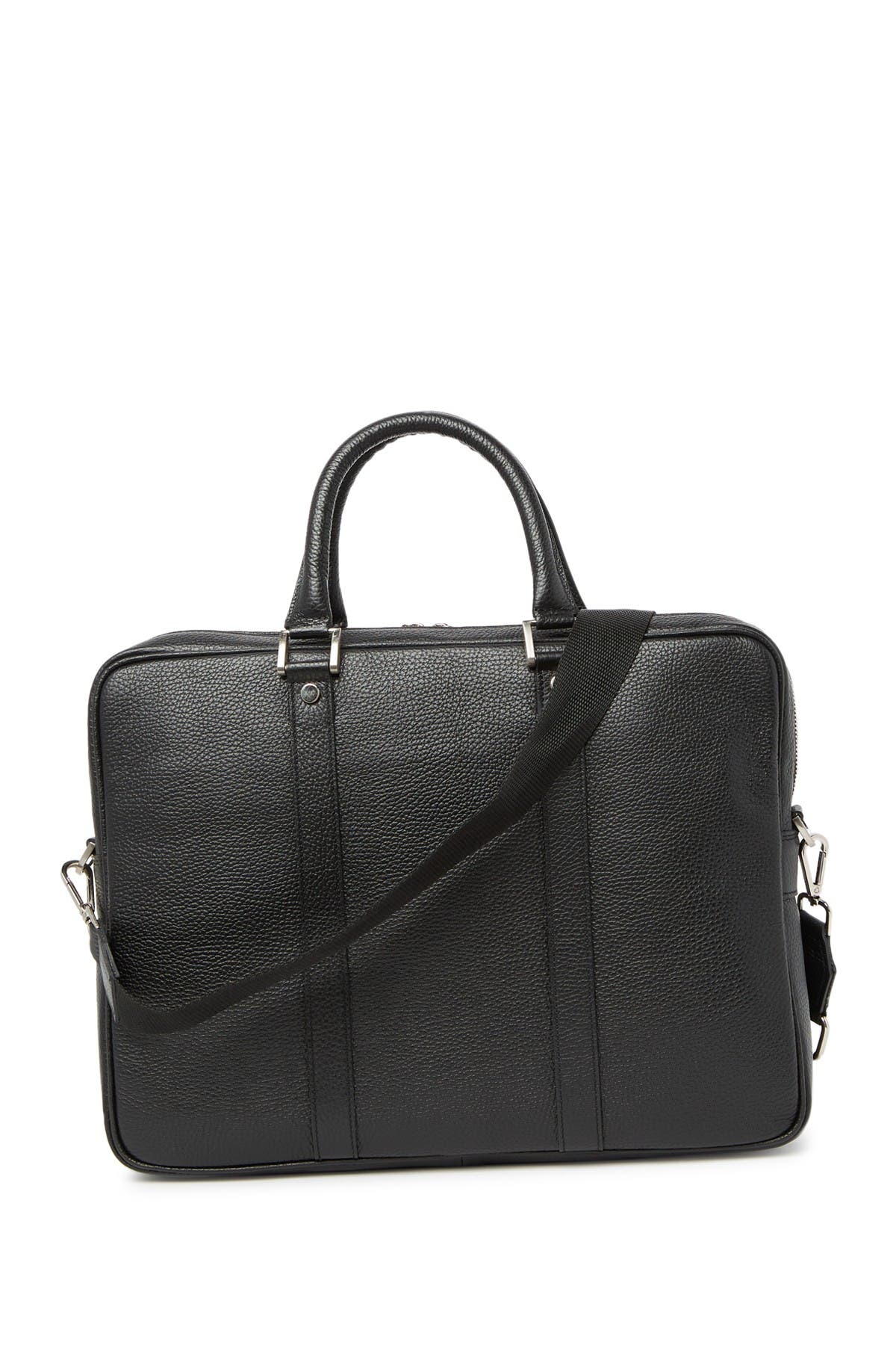 MAISON HERITAGE Leather Briefcase Shoulder Bag, Alternate, color, 