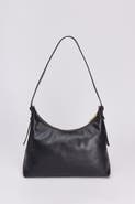 Forever & Always Shoes Elena Hobo Bassepi Leather Shoulder Bag