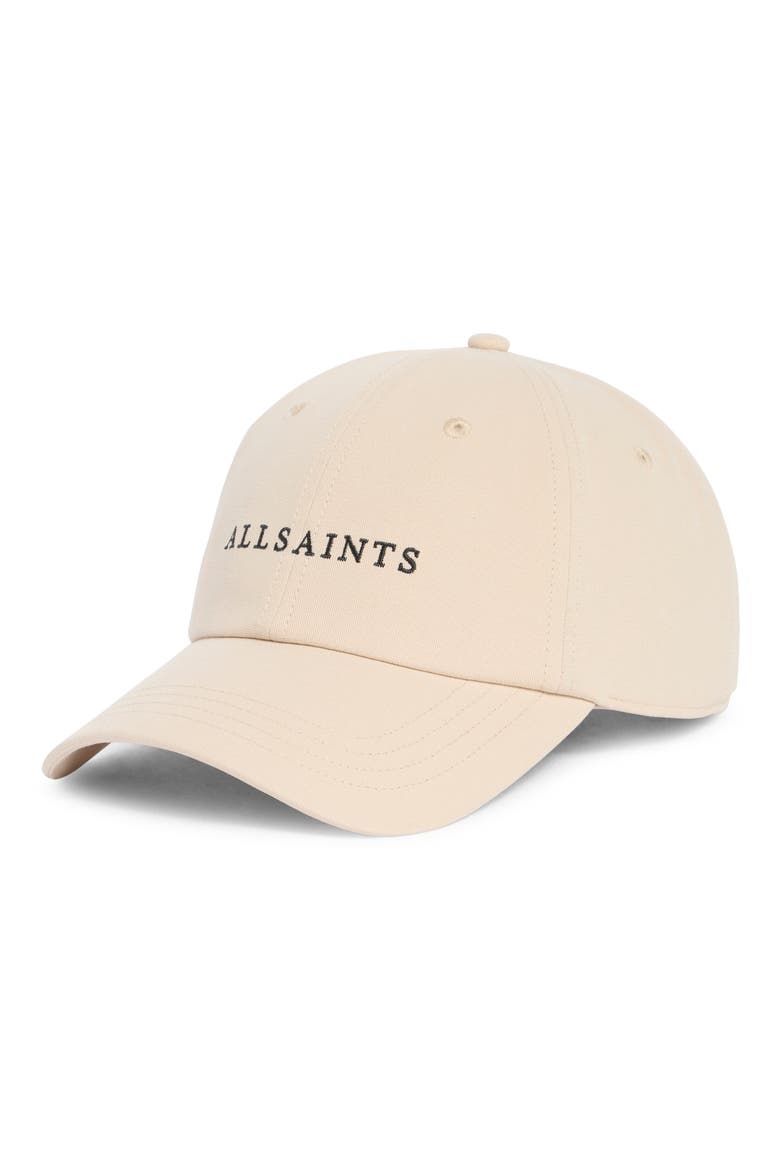 Classic Logo Baseball Cap, Main, color, ECRU