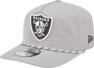 New Era Men's New Era Silver Las Vegas Raiders Rope 19TWENTY Hat