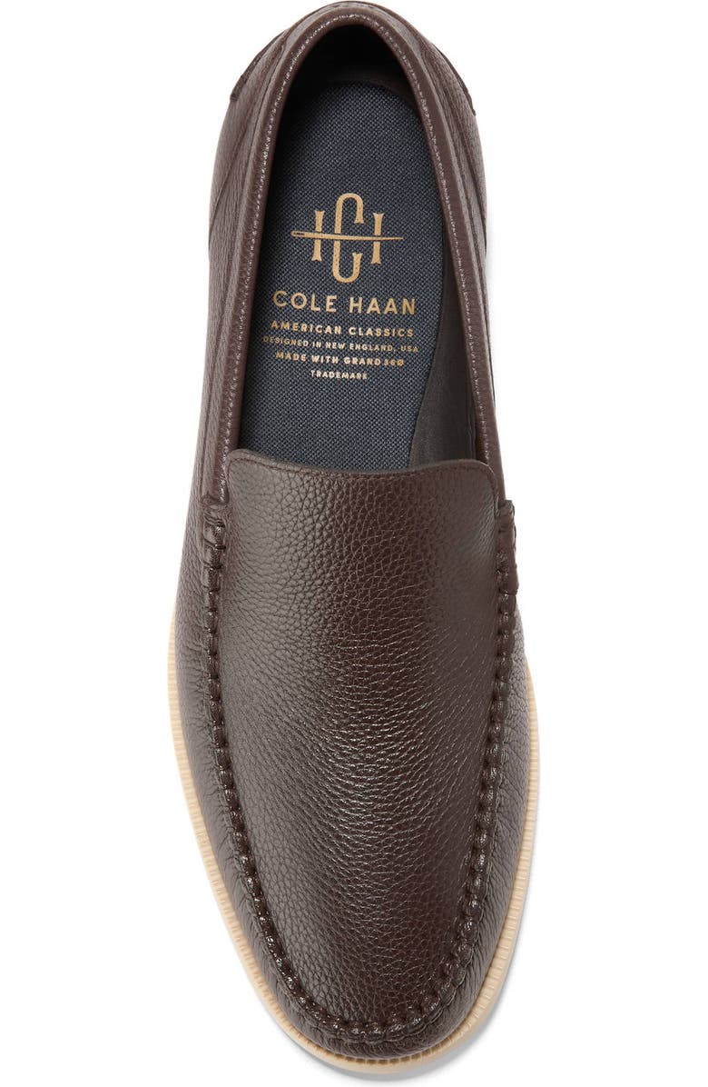 Cole Haan American Classic Hampton Leather Loafer, Alternate, color, Madeira/ Angora